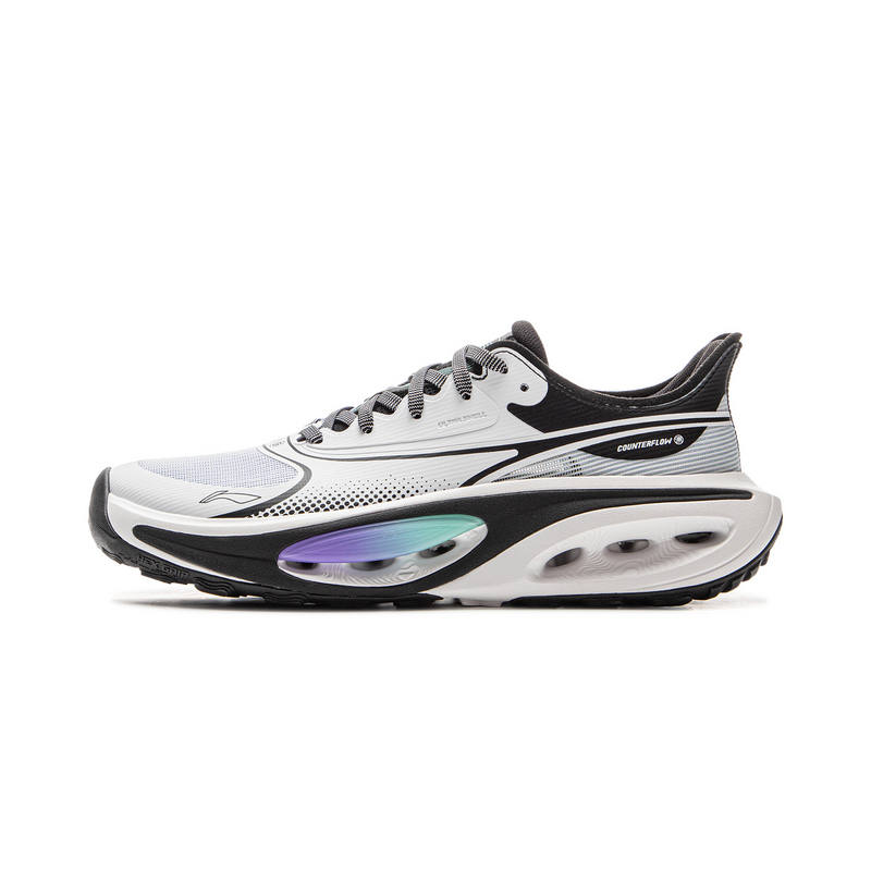 Li-Ning Li Ning Outdoor CF Tracing, Hongyou Low top Hiking Shoes Unisex Black White