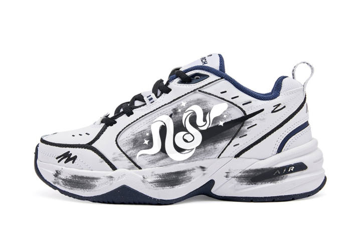 Nike Nike Air Monarch 4 Magical Snake Slip Resistant Abrasion Resistant Slip Resistant Abrasion Resistant Low top