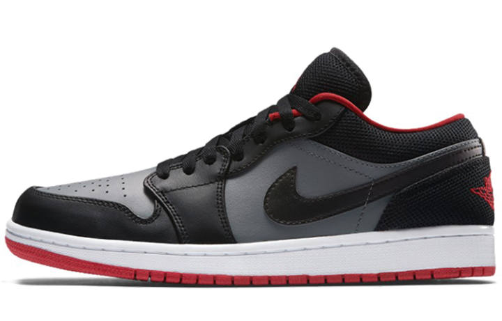 Jordan Air Jordan 1 Retro Low 'Black Red Grey'