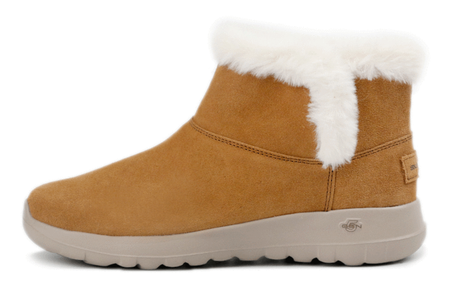 Skechers ON THE GO Waterproof Abrasion Resistant Waterproof And Wear resistant Vintage Style Ankle Length Snow Boots