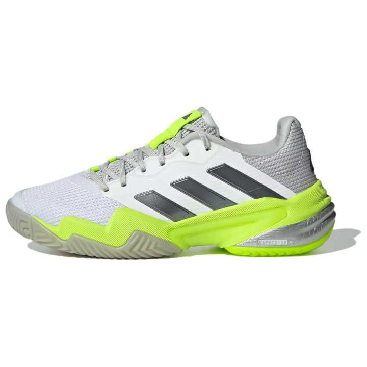 Adidas Barricade Wmns Adidas 13 'Cloud White Iron Metallic Lucid Lemon' Women's