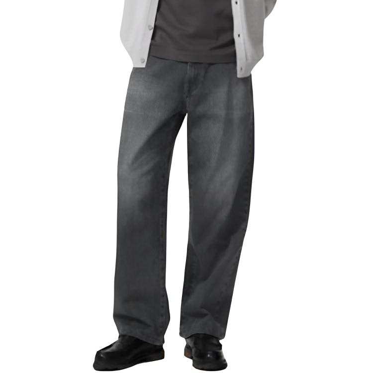 UNIQLO SS26 Jeans Men's Dark Gray Moderate