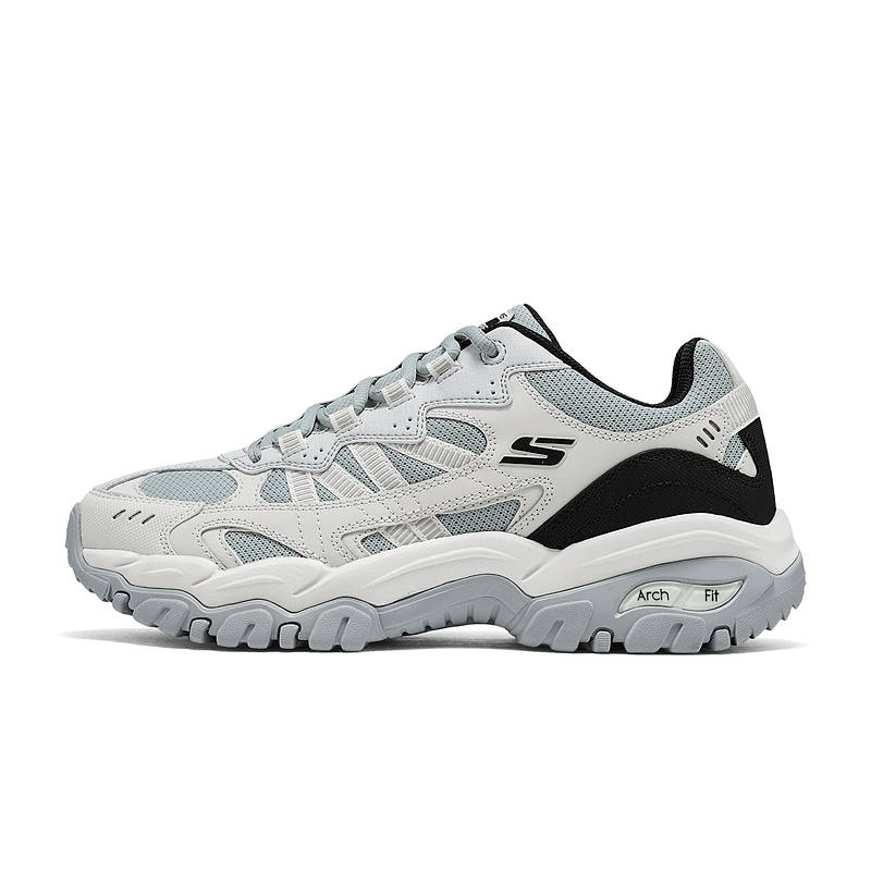Skechers Awake Mountain Low top Hiking Shoes Men's Gray Green