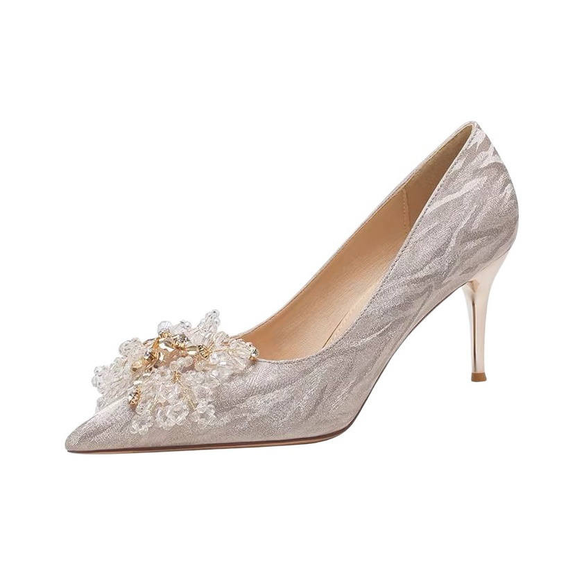 UMEK Slim Heel High Heels Women's