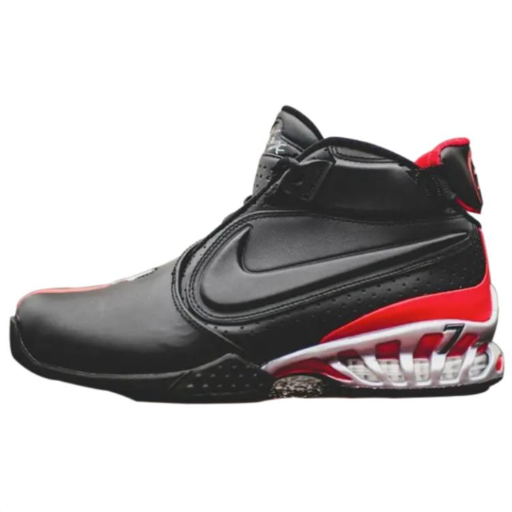 Nike Nike Air Zoom Vick 2 Abrasion Resistant Mid top Basketball Shoes Men's Black
