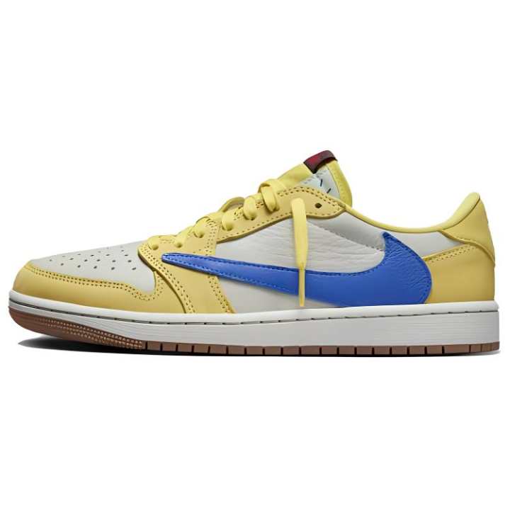 Jordan Jordan 1 Retro Low OG SP Travis Scott Canary Women's
