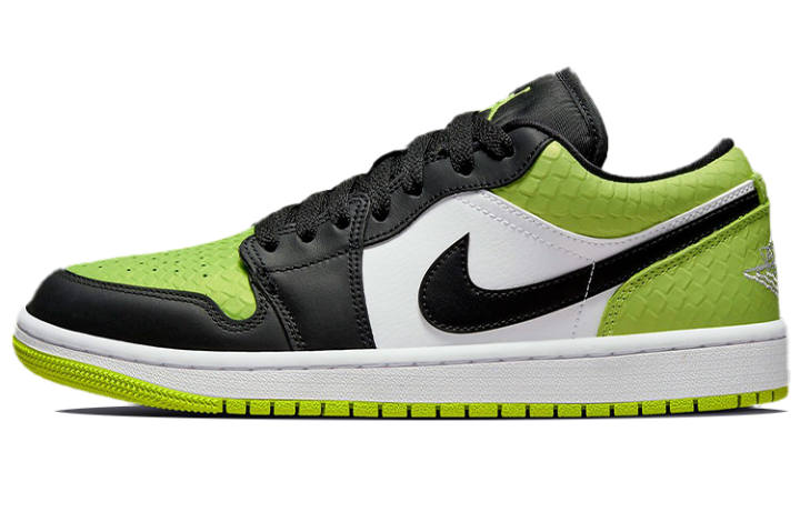 Jordan Air Jordan 1 Low Se 'Vivid Green Snakeskin' Women's