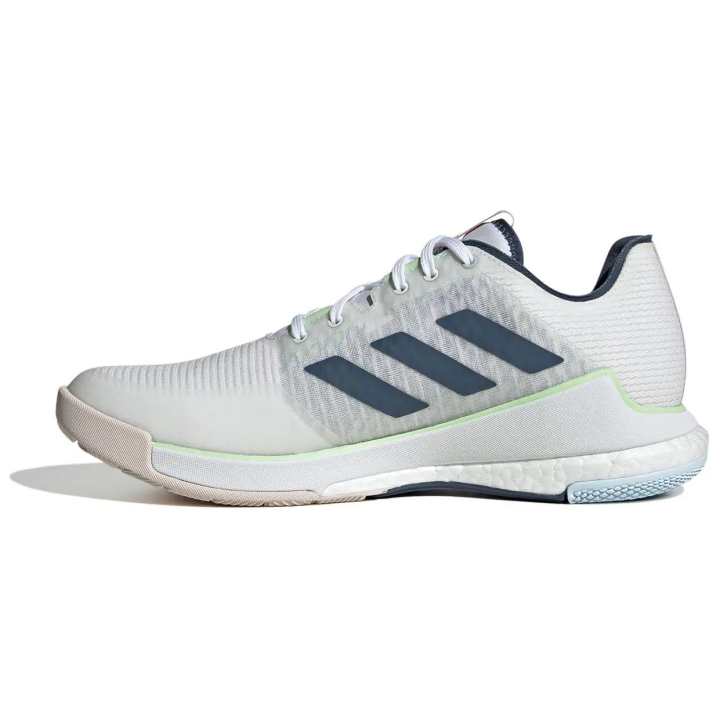 Adidas Adidas Crazyflight Slip Resistant Slip Resistant Low top Training Shoes Unisex White Blue Red