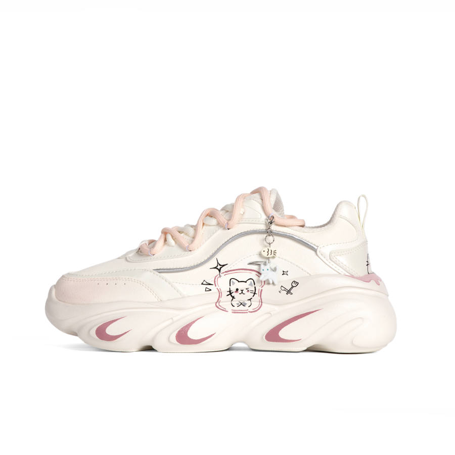 Anta Meow Shoes Slip Resistant, Abrasion Resistant, Height Increasing