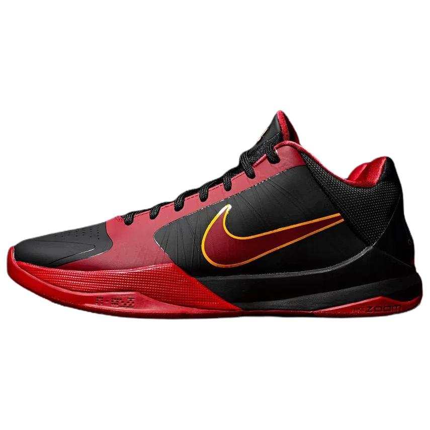 Nike Nike Zoom Kobe 5 Basketball Shoes Unisex Red Black