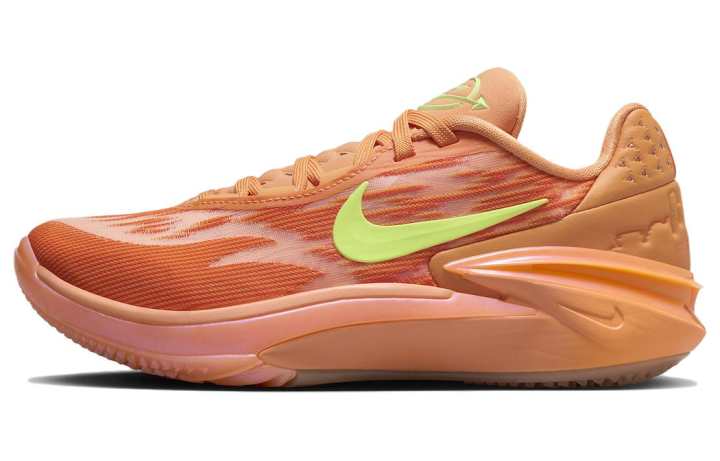Nike Nike Air Zoom G.T. Cut 2 'Arike Ogunbowale' Slip Resistant Low top Basketball Shoes Women's Orange