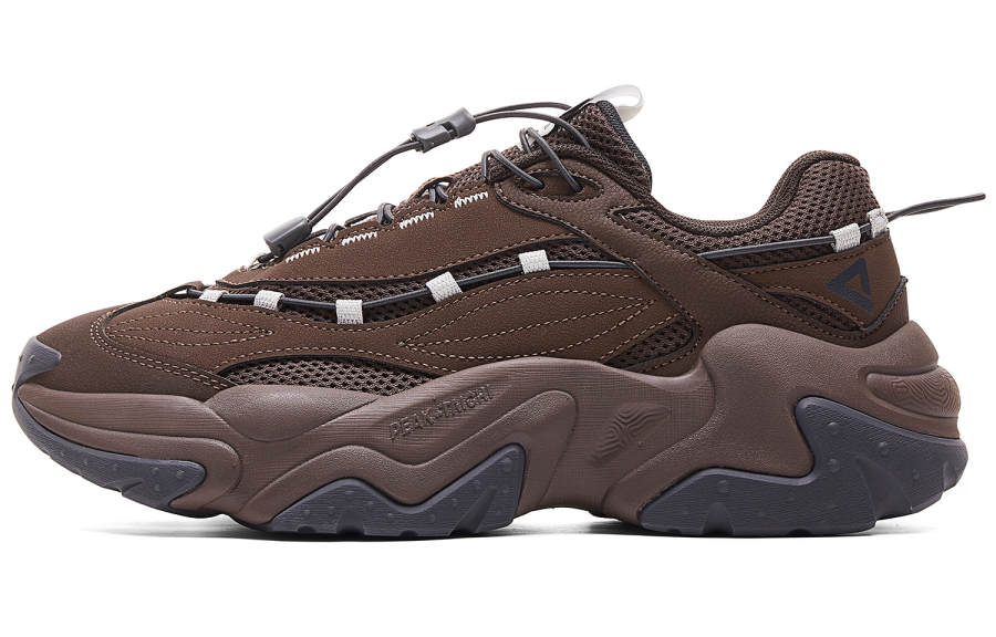PEAK Cushioning Height Increasing Abrasion Resistant Lightweight Slip Resistant Low top Chunky Sneakers Men's