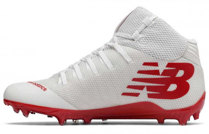 New Balance New Balance Burn X Fabric Mid top Training Shoes Men's White Red
