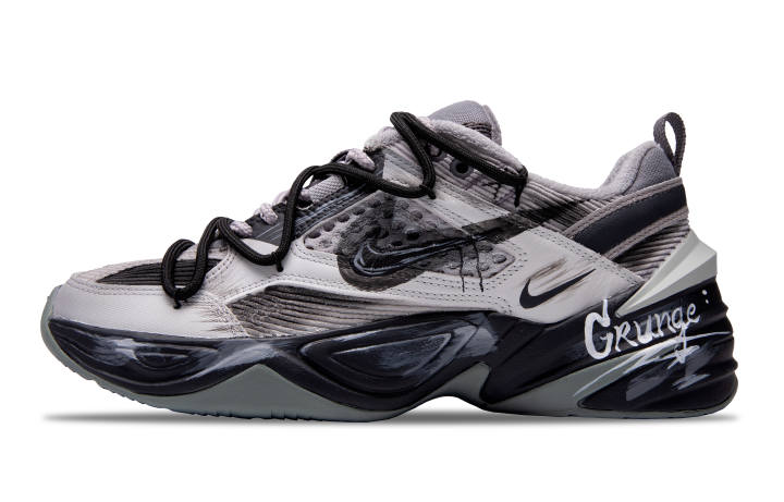 Nike Nike M2K Slip Resistant Abrasion Resistant Slip Resistant Abrasion Resistant Low top Chunky Sneakers Unisex Gray