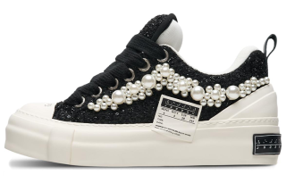 XVESSEL VESSEL Pearl Nougat, Fine Velvet Mid top Canvas Shoes Unisex
