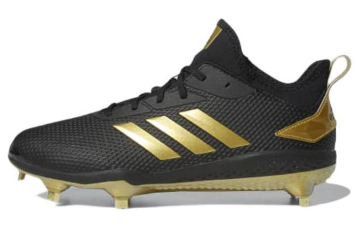 Adidas Adidas Adizero Comfortable Abrasion Resistant Low top Training Shoes Men's Black Gold