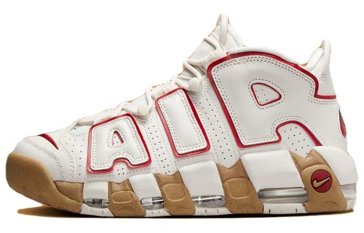 Nike Nike Air More Uptempo Phantom Gym Red Gum Women's
