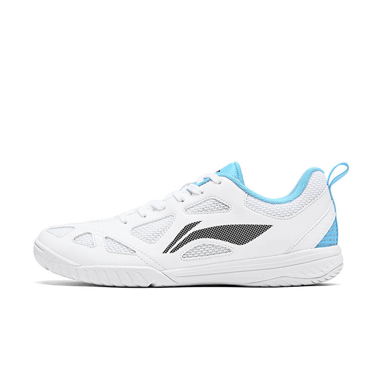 Li-Ning Li Ning Casual Scenario Low top Table Tennis Shoes Unisex White Blue