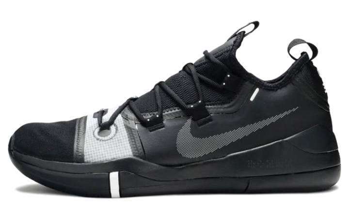 Nike Nike Kobe AD TB 'Black Silver' Kobe Cushioning Slip Resistant Abrasion Resistant Coverage