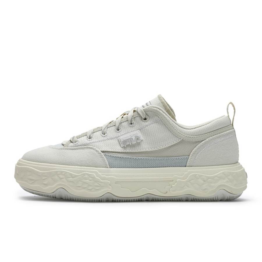 FILA ROCK Low top Canvas Shoes Men's Yellow Gray