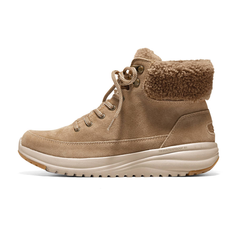 Skechers On THE GO WOMENS Short Snow Boots Women's Brown