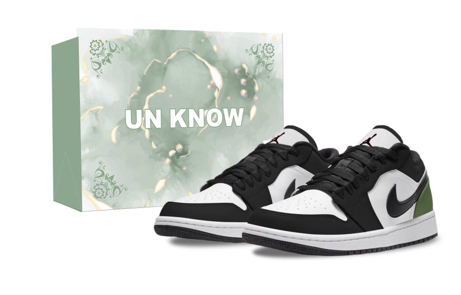 Jordan Jordan Air Jordan 1 Matcha Mousse, Trendy Toy, Special Box Classic And Versatile Abrasion Resistant Low top