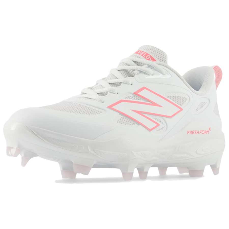New Balance New Balance Fresh Foam Velo V4 Molded White Ultra Pink Women's