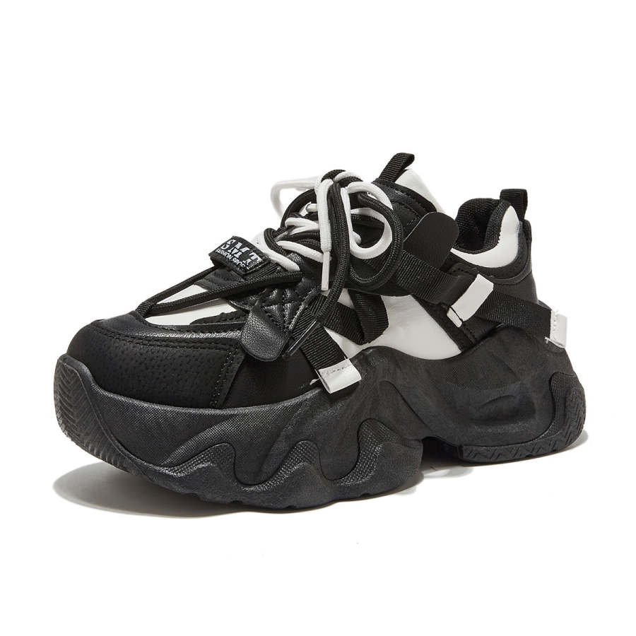 BAGE BAGE Height Increasing Abrasion Resistant Low top Chunky Sneakers Women's