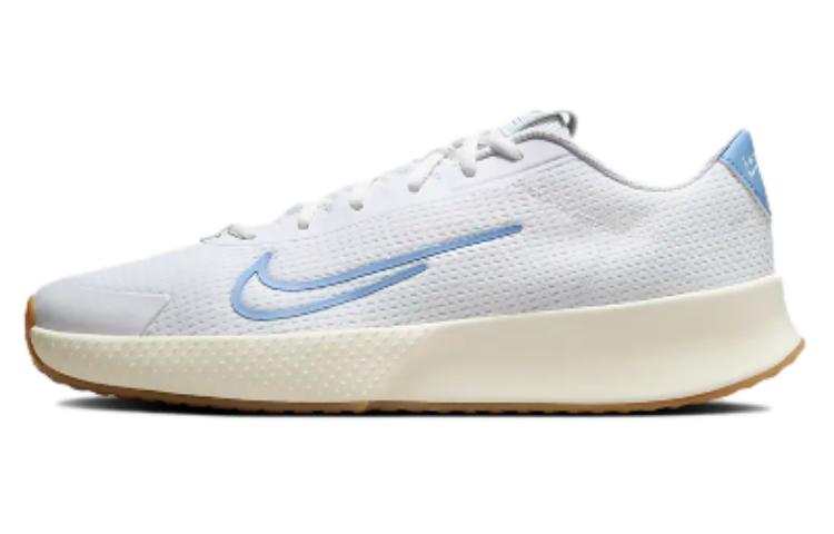 Nike Nike Court Vapor Lite 2 Hc White Sail Gum Light Brown Light Blue