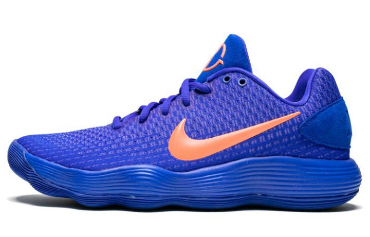 Nike Nike Hyperdunk 2017 OG Model Low EP 'Racer Blue' Fabric Cushioning Slip Resistant Abrasion Resistant Coverage Low top