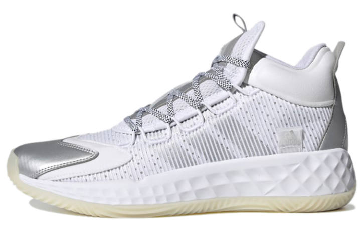 Adidas Adidas Pro Boost Mid 'White Silver Metallic'
