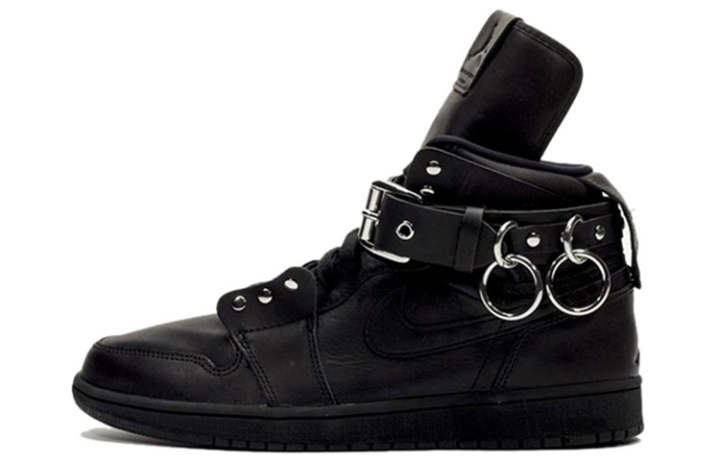 Jordan Air Jordan 1 Retro Strap High X Comme Des Garcons 'Black'