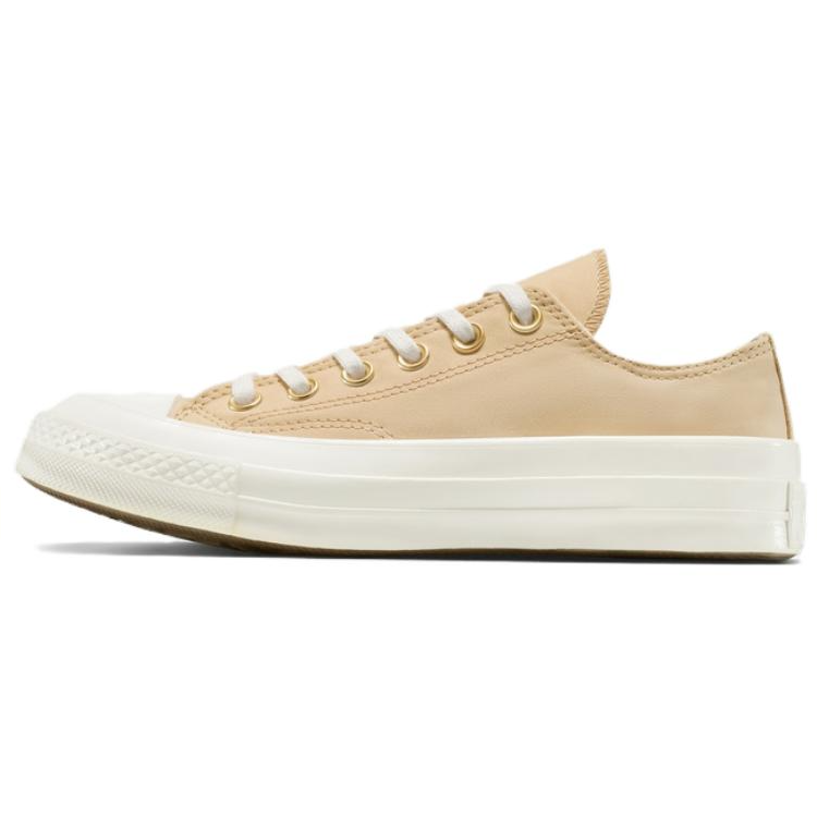 Converse 1970s Comfortable And Trendy Abrasion Resistant, Breathable, Lightweight Low top Canvas Shoes Unisex Brown