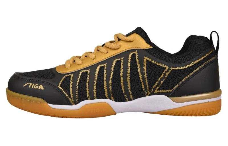 Stiga Cushioning, Wear Resistant Low top Training Shoes Unisex Black Brown