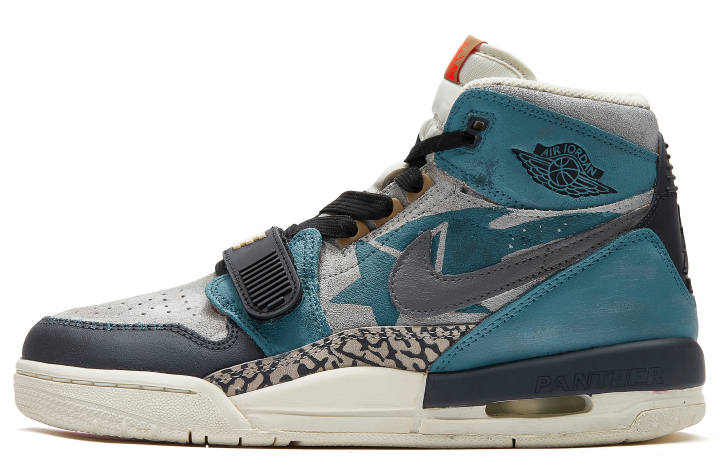 Jordan Jordan Legacy 312 Da Vinci Custom CNY Year Of The Dragon Limited Edition, Falling Star Cushioning Slip Resistant