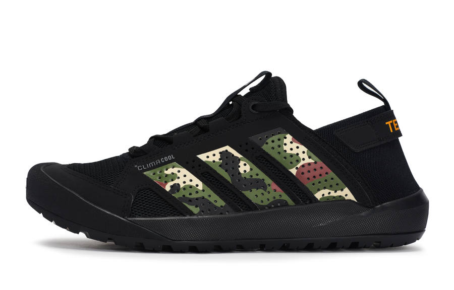 Adidas Adidas DAROGA 25 Mountaineering & Hiking Shoes Unisex Low Top Black/Brown/Green