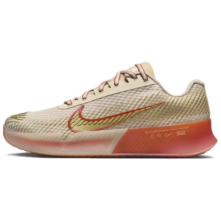 Nike Nike Court Vapor Textile, Synthetic Leather Cushioning Slip Resistant Abrasion Resistant Waterproof