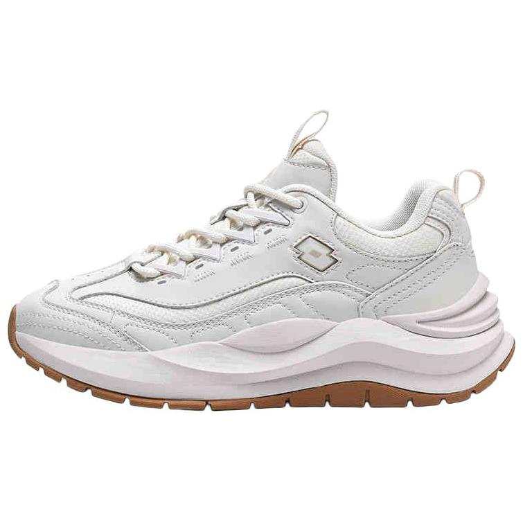 LOTTO Slip Resistant Abrasion Resistant Slip Resistant Abrasion Resistant Low top Chunky Sneakers Women's Ecru