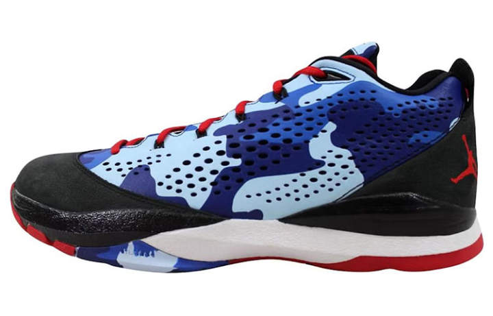 Jordan Jordan CP3.VII Black Sport Red Chambray Blue Game Royal