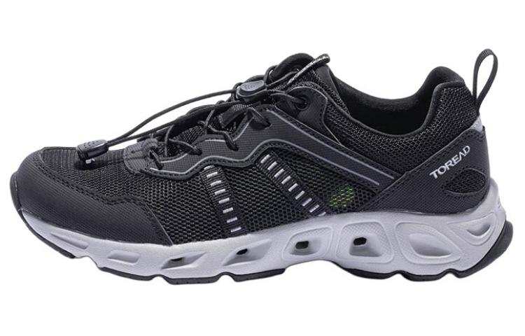 TOREAD Quick Dry Rebound Support Anti Collision River Trekking Shoes Women's Black Gray