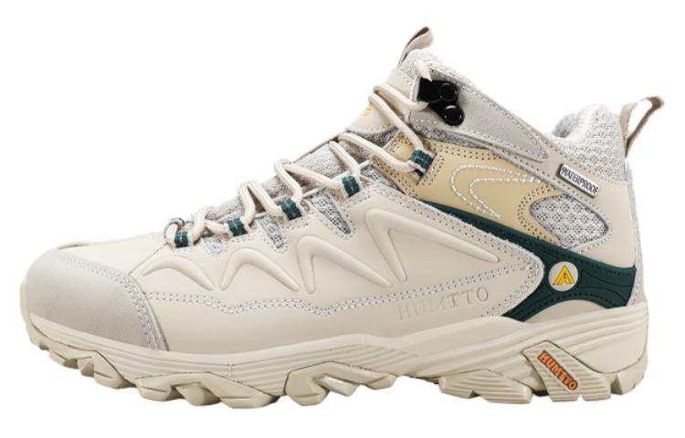 HUMTTO High top Mountaineering Shoes Women's Beige Jasper