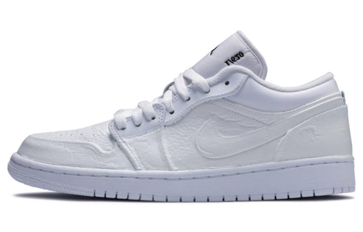 Jordan Jordan 1 Low White To Blue JumpmanLA Exclusive