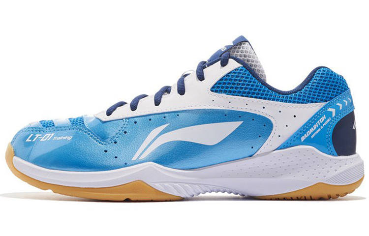 Li-Ning Li Ning Badminton Shoes Unisex Low Top Interstellar Blue/Standard White