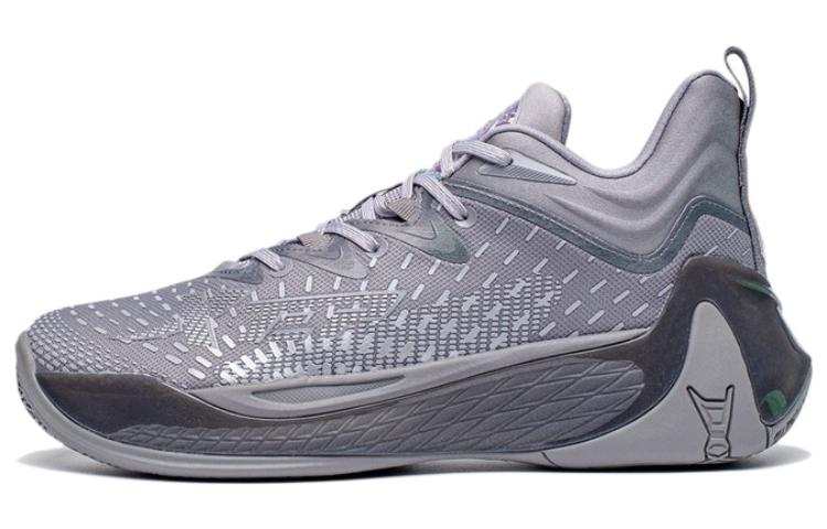 XTEP Monster 3.0 Mid top Performance Basketball Shoes Men's Gray