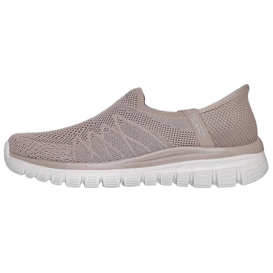Skechers Graceful Slip Resistant And Breathable Support Walking Shoes Women's Taupe