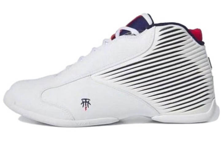 Adidas Adidas T Mac 3.5 Slip Resistant Mid top Basketball Shoes Men's White