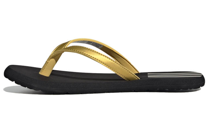 Adidas Adidas Eezay Flip Flops Slipper 'Black Gold' Women's