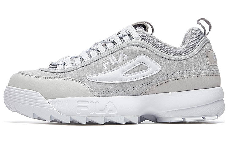 FILA FUSION Disruptor 2 Leather Comfortable And Trendy Low top Chunky Sneakers Women's