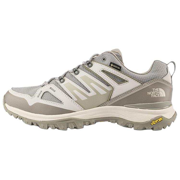 THE NORTH FACE Hedgehog Waterproof And Breathable Support Lightweight Grip Low top Hiking Shoes Men's Gray Brown