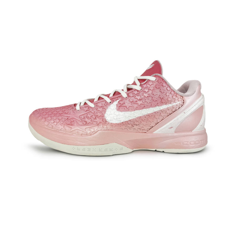 Nike Nike Zoom Kobe 6 Cushioning, Wear Resistant Low top Basketball Shoes Men's Pink White